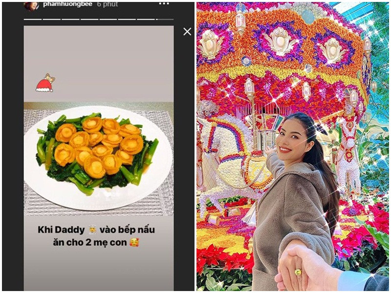 Nàng hoa hậu từng đăng tải hình ảnh ôm nửa kia tình tứ trong khung cảnh lãng mạn với chùm bóng bay, được người yêu nấu ăn, ảnh nắm tay bạn trai khi đi trượt tuyết. Phạm Hương từng tiết lộ thời điểm lên xe hoa. Cụ thể, khi nhận được câu hỏi từ fan: "Chị có dự định tổ chức đám cưới không ạ?", nàng hậu đáp: "Chờ ngày Max biết đi em ạ. Lúc đó, Max sẽ là người mang tặng nhẫn cưới cho bố mẹ".