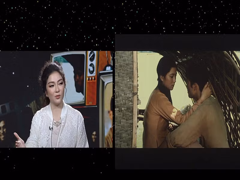 Hồi tháng 12/2020, cô tham gia chương trình Tuần phim Việt, chia sẻ về bộ phim “Thời xa vắng”. Đây là lần hiếm hoi Nguyễn Thị Huyền xuất hiện trước công chúng. Ảnh: VTV