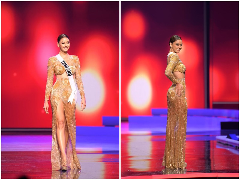 Amanda Obdam là thí sinh được nhiều khán giả dự đoán sẽ đăng quang trong chung kết Miss Universe 2020 - Hoa hậu Hoàn vũ Thế giới 2020. Cô có cha là người Canada gốc Hà Lan, mẹ là người Thái gốc Hoa. Vì vậy, đại diện Thái Lan vừa có nét đằm thắm phương Đông, vừa cá tính phương Tây. Từ khi nhập cuộc, Amanda biến cuộc thi thành sàn diễn thời trang với phong cách thời trang đa dạng. Ở bán kết, đại diện Thái Lan ghi điểm nhờ vẻ rạng rỡ, gợi cảm.