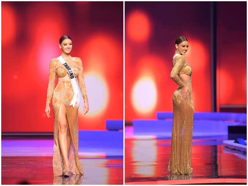 Amanda Obdam là thí sinh được nhiều khán giả dự đoán sẽ đăng quang trong chung kết Miss Universe 2020 - Hoa hậu Hoàn vũ Thế giới 2020. Cô có cha là người Canada gốc Hà Lan, mẹ là người Thái gốc Hoa. Vì vậy, đại diện Thái Lan vừa có nét đằm thắm phương Đông, vừa cá tính phương Tây. Từ khi nhập cuộc, Amanda biến cuộc thi thành sàn diễn thời trang với phong cách thời trang đa dạng. Ở bán kết, đại diện Thái Lan ghi điểm nhờ vẻ rạng rỡ, gợi cảm.