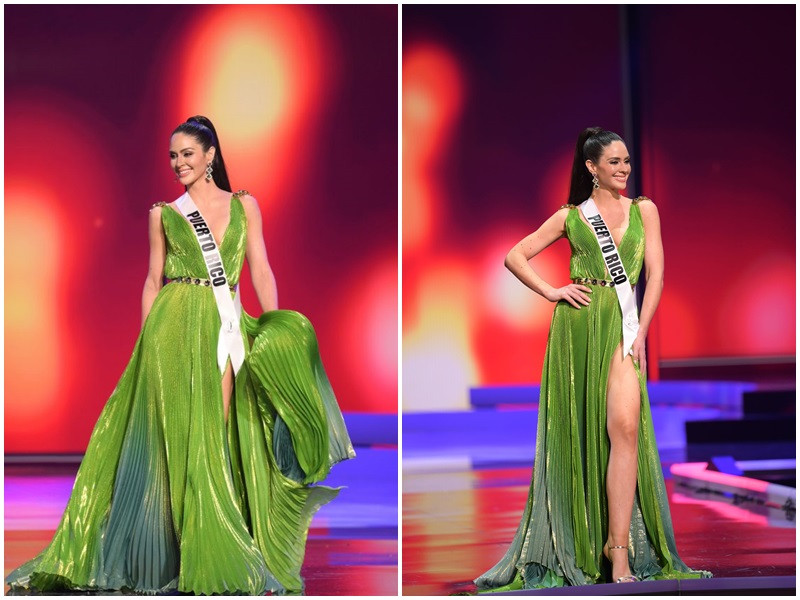 Đại diện Puerto Rico - Estefania Soto cũng là ứng viên sáng giá cho ngôi vị cao nhất. Cô có gương mặt xinh đẹp, vóc dáng như tạc tượng. Một điểm mạnh khác của đại diện Puerto Rico là sự tự tin khi trò chuyện bằng tiếng Anh.