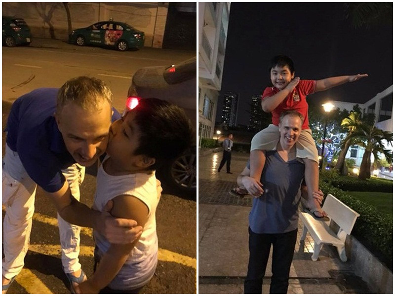 Ông xã của Lý Thanh Thảo rất yêu thương con riêng.