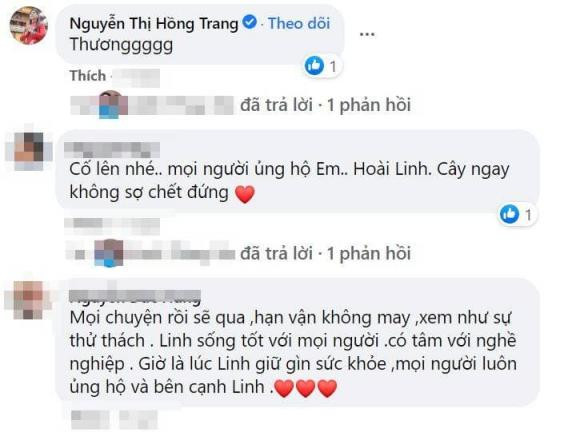Ca sĩ Bảo Yến, Hồng Trang đã dành lời yêu thương nhắn đến nam danh hài.