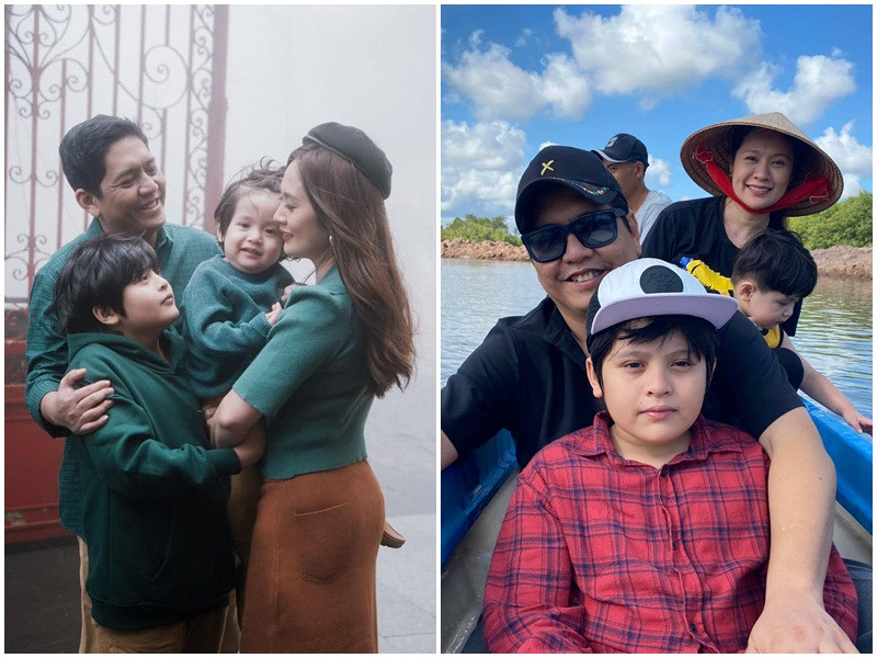 Trên truyền thông, Đức Thịnh dành không ít lời có cánh cho vợ. "Tất cả cô ấy đều khuyến khích tôi, nếu không tôi chỉ ở một vòng nhỏ trên sân khấu thôi. Việc Thúy tạo cho tôi một gia đình khiến nhiều người ngưỡng mộ, với hai đứa con rất kháu khỉnh, tôi nghĩ điều đó rất vĩ đại", anh nói.