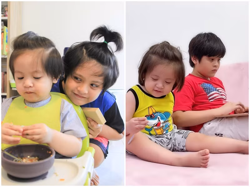 Con trai đầu lòng của vợ chồng Thanh Thúy tên Thiên Phúc (Cà Phê) sinh năm 2009. Còn cậu con trai thứ hai tên Thiên Phú (Tết) sinh năm 2019.