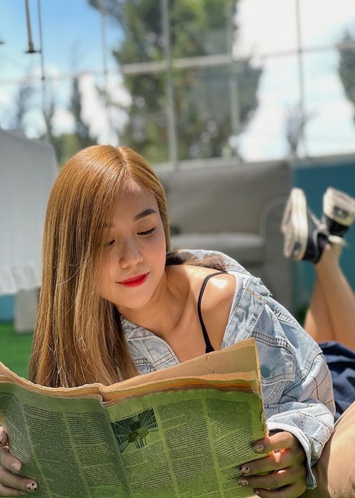 Vợ cũ Hoài Lâm từng thử sức với vai trò rapper.