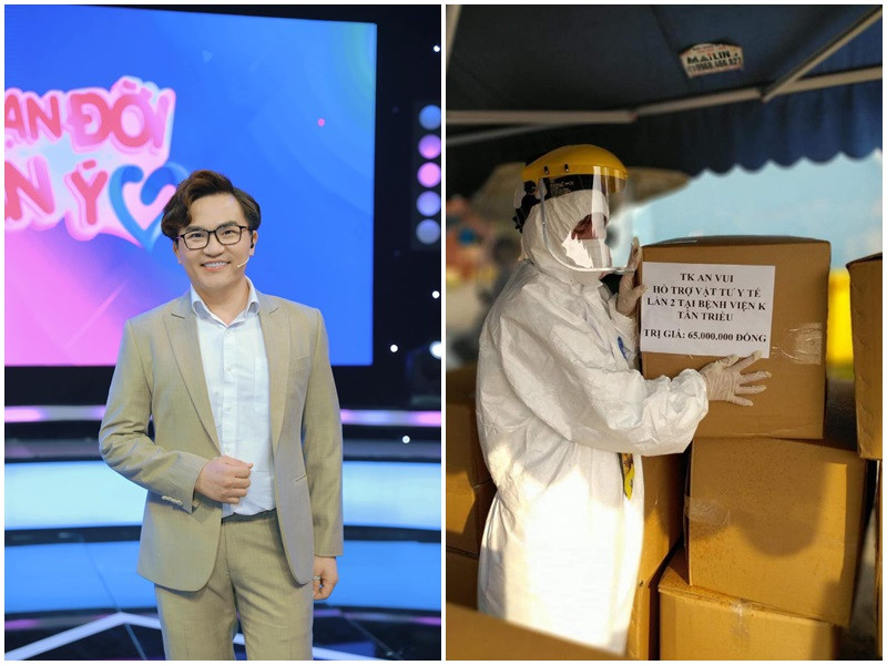 Trên trang cá nhân, MC Đại Nghĩa liên tục kêu gọi quyên góp chống dịch COVID-19 đồng thời công khai việc sử dụng tiền từ thiện.