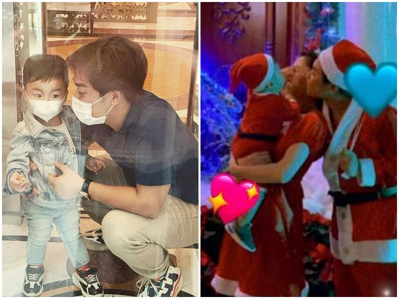 Hiện tại, Hòa Minzy không đăng ảnh cận mặt con trai trên mạng xã hội.