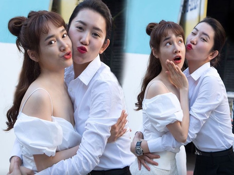 Không ít khán giả ngưỡng mộ tình bạn của Thúy Ngân và Nhã Phương giữa showbiz đầy thị phi.