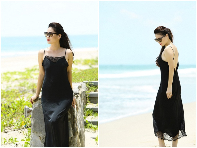 Nữ diễn viên sinh năm 1978 sở hữu gương mặt xinh đẹp với nụ cười, ánh mắt biết nói cùng vóc dáng gợi cảm. Ảnh: Khám phá