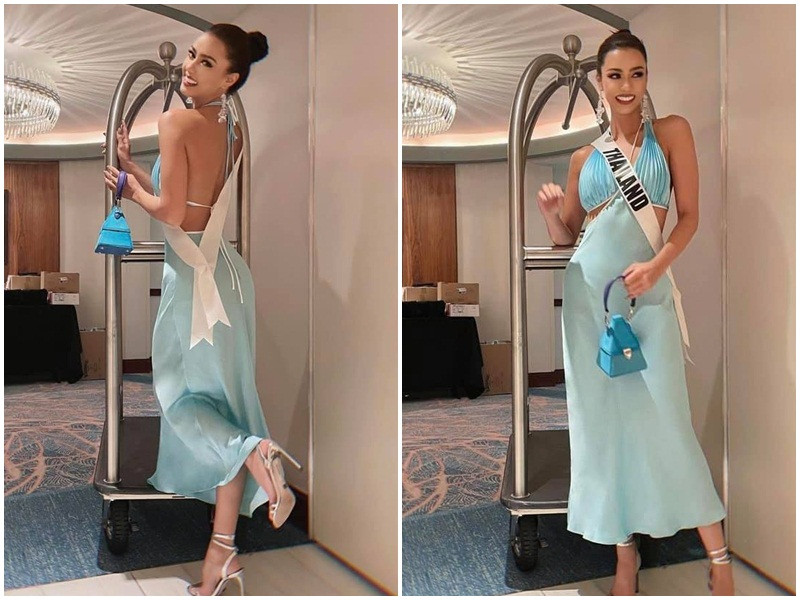 Amanda xây dựng hình ảnh quý cô sang chảnh, gợi cảm ở đấu trường nhan sắc quốc tế.