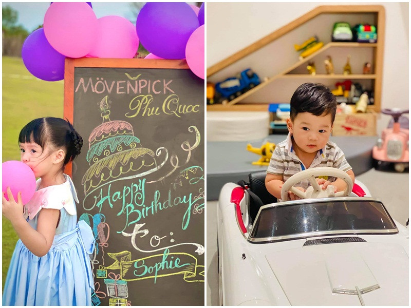 Hai nhóc tì nhà Thu Thảo nhận được sự chú ý của nhiều cư dân mạng bởi vẻ ngoài vô cùng đáng yêu.