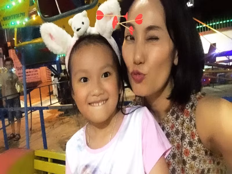 Con gái thứ hai của Hạnh Thúy tên Tuệ Anh, biệt danh Đậu Rồng.