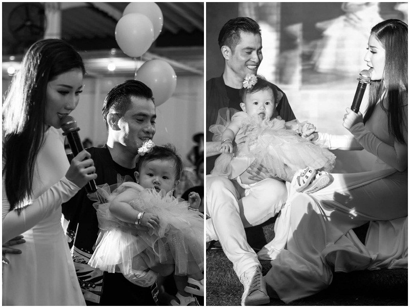 Á hậu Bảo Như đăng tải hình ảnh Nhật Dũng dự sinh nhật của con gái cô. Đi kèm với đó, cô viết: “Lơ là với người thương một chút. Quay lại không còn kịp nữa đâu”.