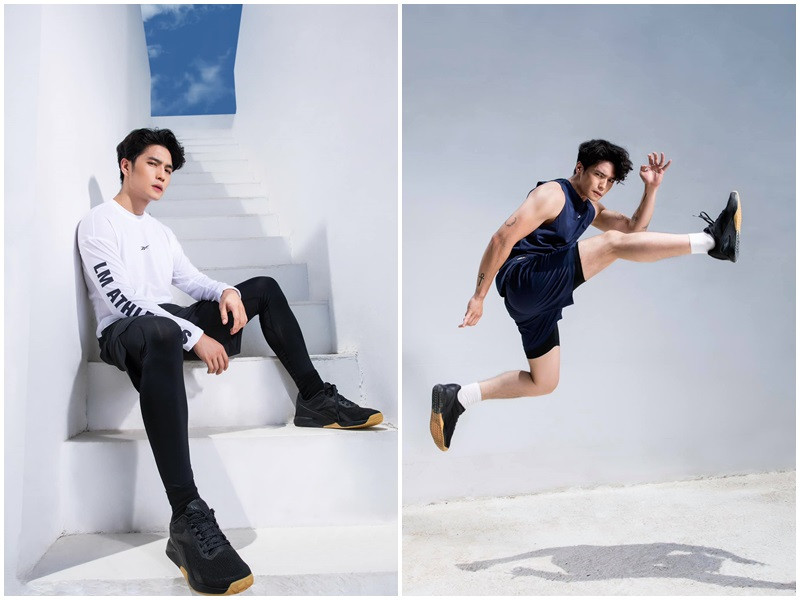 Ngoài tài nấu ăn, kinh doanh, Huy Trần còn làm người mẫu nhờ vóc dáng chuẩn, gương mặt điển trai.