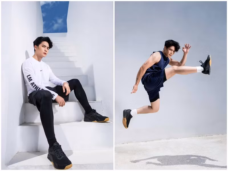 Ngoài tài nấu ăn, kinh doanh, Huy Trần còn làm người mẫu nhờ vóc dáng chuẩn, gương mặt điển trai.