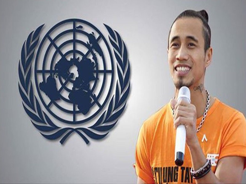 Khi Phạm Anh Khoa bị tố gạ tình, Quỹ Dân số Liên Hiệp Quốc (UNFPA) tại Việt Nam chấm dứt hợp tác với nam rocker với tư cách là đại sứ hình ảnh về phòng, chống bạo lực đối với phụ nữ và trẻ em gái. Ảnh: Người đưa tin