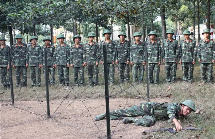 Huấn luyện vượt vật cản tại Lữ đoàn Công binh 550, Quân đoàn 4.