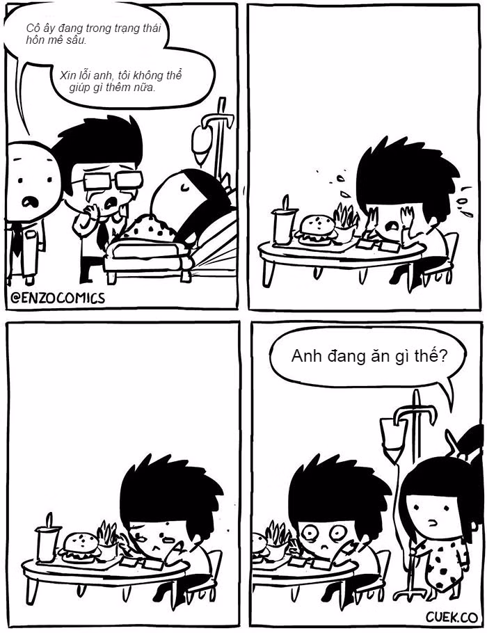 Thức ăn ngon chính là nguồn động lực tuyệt vời.