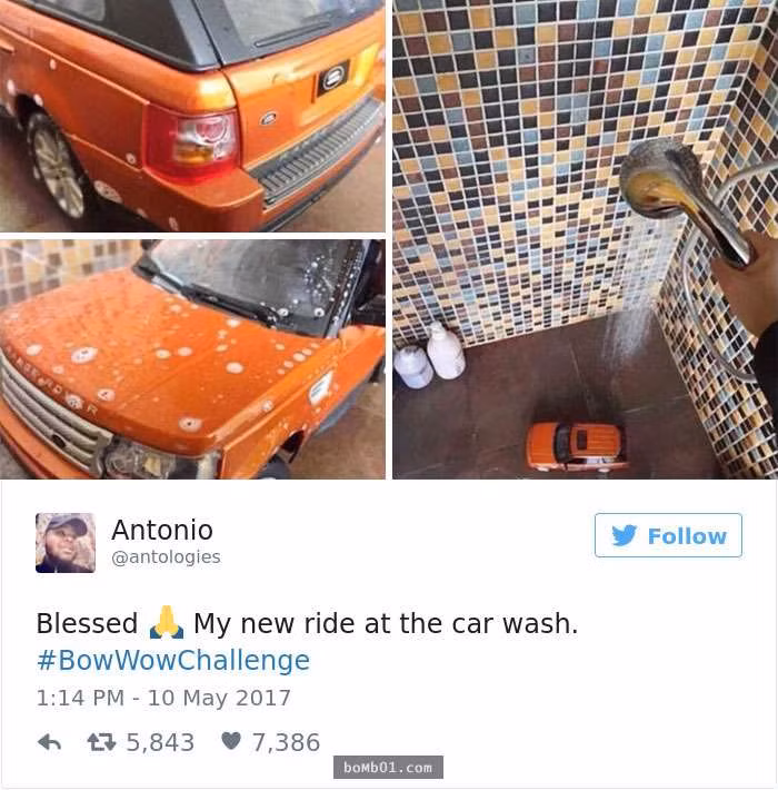 Rửa chiếc Ranger Rover thôi mà.