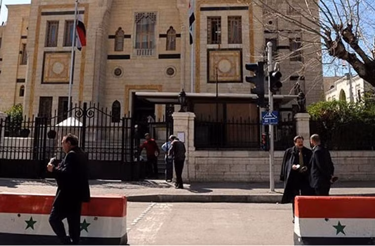 Một góc phố bình yên ở Syria.