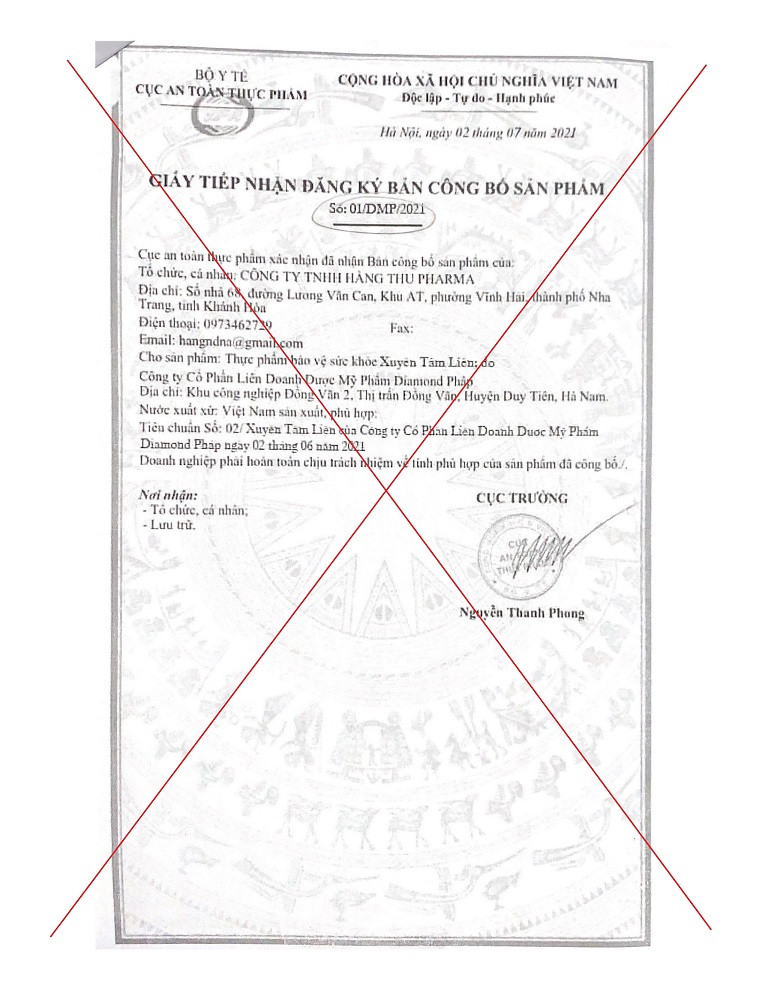 Bo Y te canh bao TPBVSK Xuyen Tam Lien gia mao, quang cao “bip”-Hinh-2