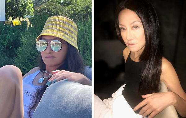 Đeo kính râm để bảo vệ mắt. Kính râm không chỉ là phụ kiện giúp Vera Wang hoàn thiện vẻ bề ngoài. Nó còn là món đồ giúp bà bảo vệ mống mắt, đồng tử, làn da quanh mắt... khỏi những tia có hại từ mặt trời, màn hình điện thoại, máy tính và ti vi.