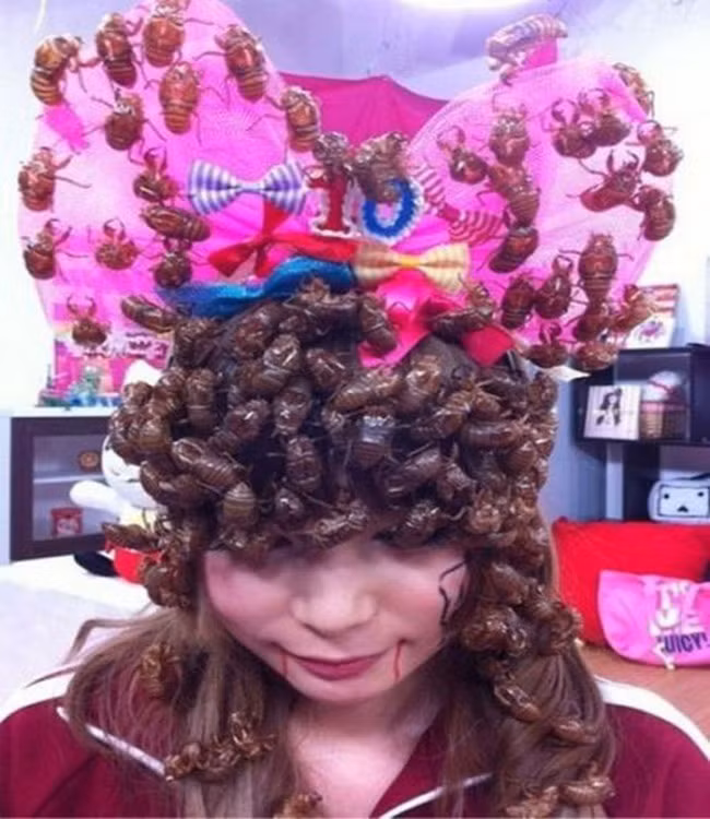 Mái tóc cực độc.