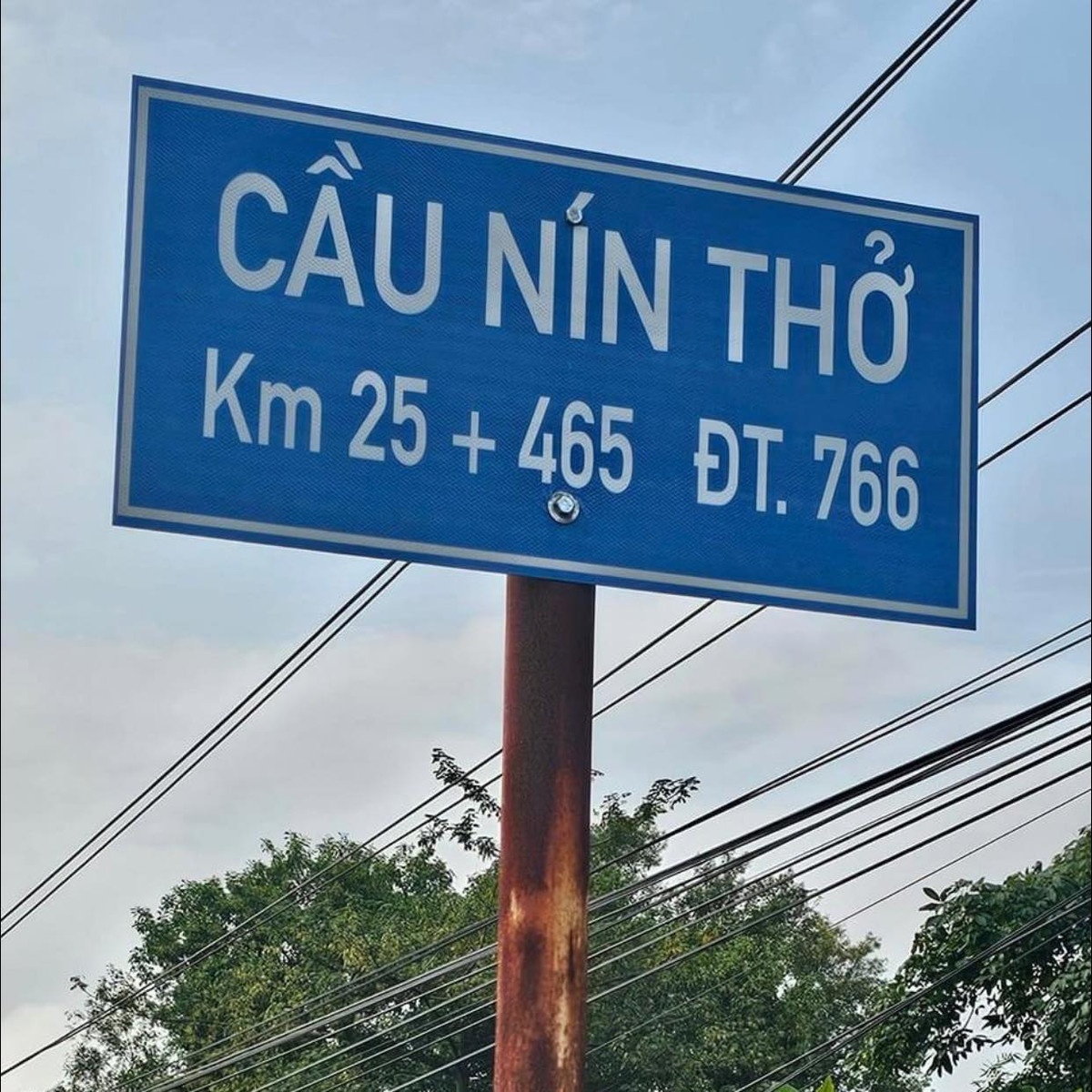 Cây cầu có tên lạ này ở Bình Thuận.