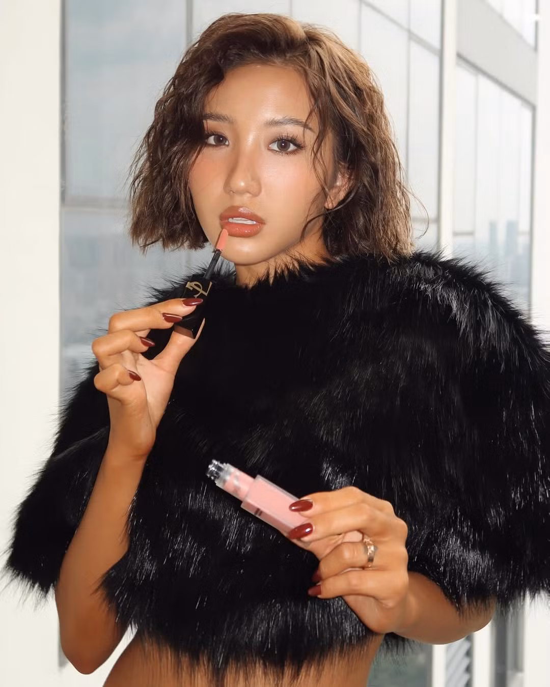 Khả năng "bắn ảnh" của cô nàng cũng ngày càng thăng hạng.