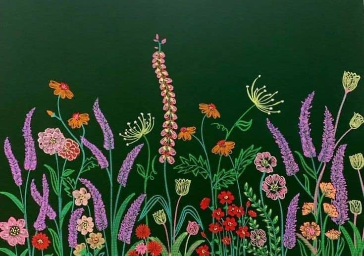 Đây cũng là góc để các em học trò check-in, lưu lại khoảnh khắc đáng nhớ tuổi học trò.