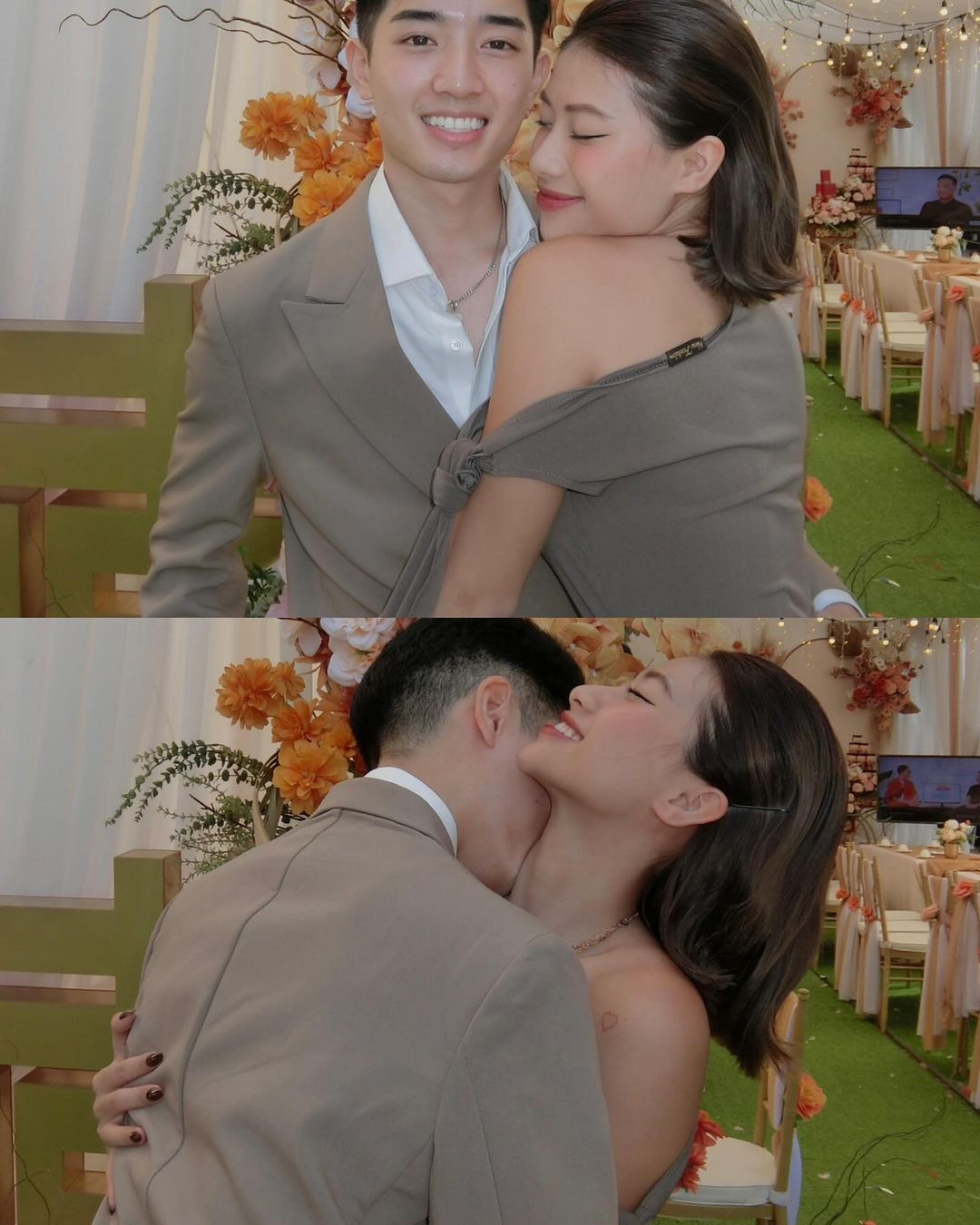 Tuy nhiên hành động của cả 2 khiến nhiều người không khỏi khó chịu. Nhiều người cho rằng ngày cưới là ngày vui của người khác, thì niềm hạnh phúc nên nhường nhân vật chính, chứ không nền bày tỏ tình cảm quá đà như vậy.