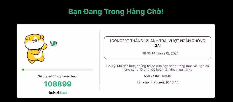 "Huhu hồi hộp cả sáng, chỉ vào muộn nửa giây thôi mà thành ra như naỳ, "bất lực, chắc đu rào xem thôi quá", "ôi một ngày buồn" - nhiều người tỏ ra bất lực khi không mua được vé.