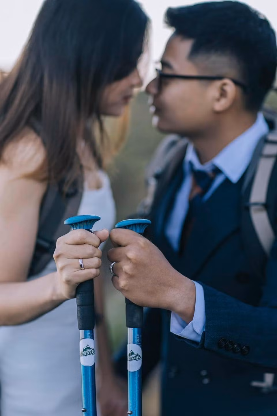 Bộ ảnh cưới đặc biệt này được thực hiện tại Đỉnh Lảo Thẩn - Lào Cai. (Ảnh: Phương Thảo)