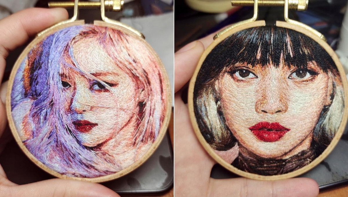 Để tiết kiệm chi phí, Khiêm không đăng ký học thêu ở trường lớp. Thay vào đó, Khiêm tự tìm hiểu qua mạng xã hội.