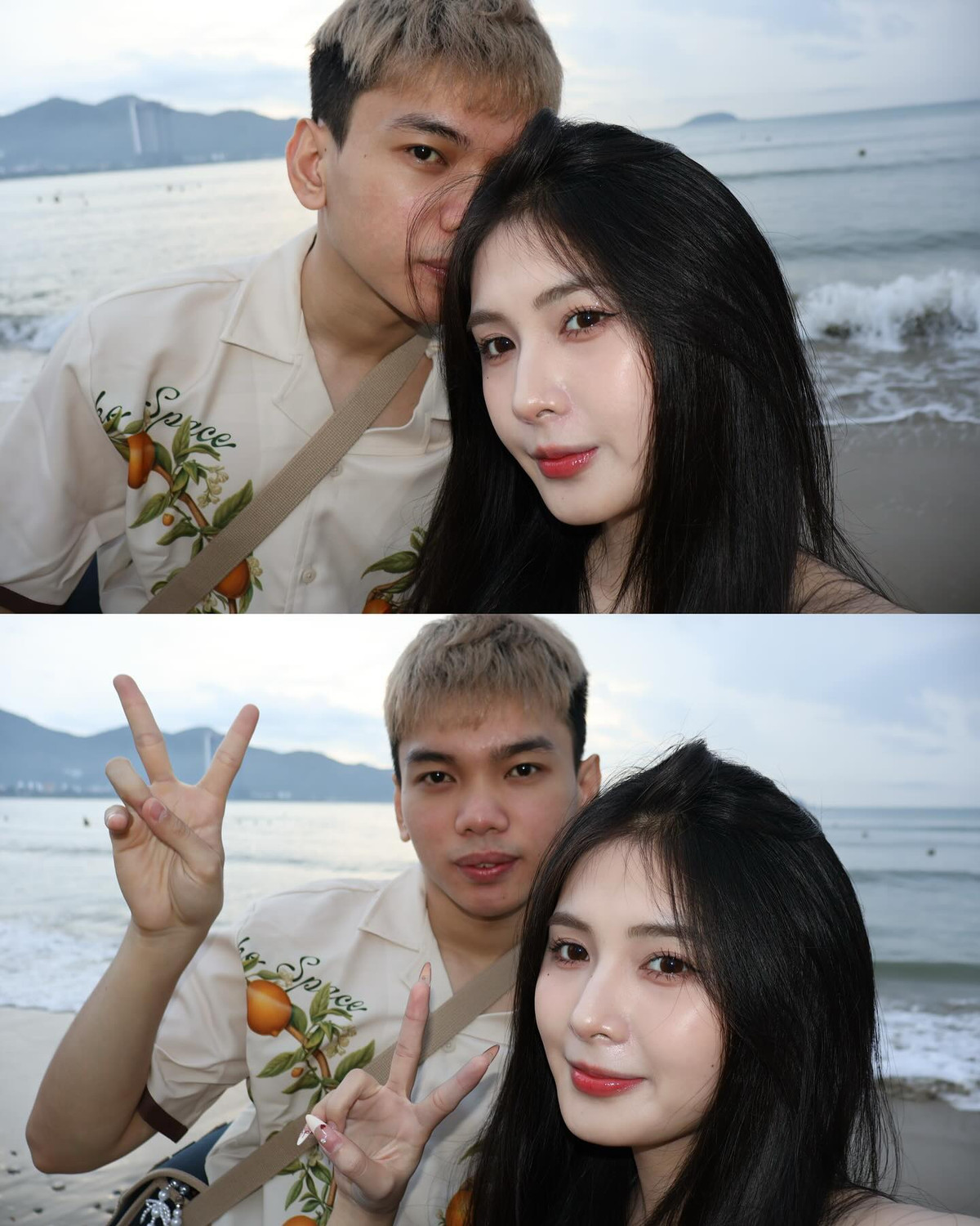 Đồng hành với cô nàng trong chuyến đi này không ai khác đó là tuyển thủ Fish - hiện đang thi đấu cho đội tuyển SGP của bộ môn Liên Quân Mobile.