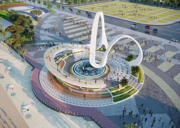 BR-VT: He lo hinh anh cong trinh diem nhan quang truong Thuy Van-Hinh-3