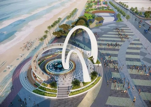 BR-VT: He lo hinh anh cong trinh diem nhan quang truong Thuy Van-Hinh-8