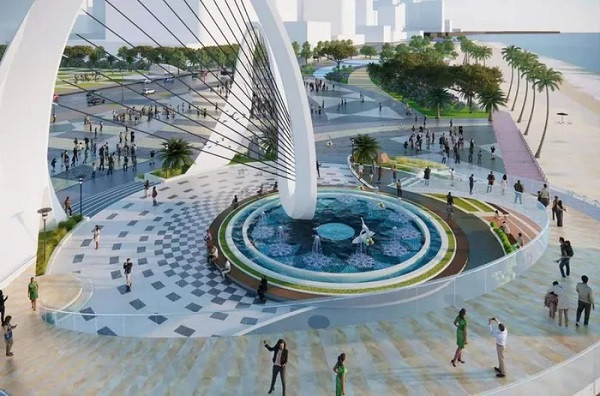 BR-VT: He lo hinh anh cong trinh diem nhan quang truong Thuy Van-Hinh-7