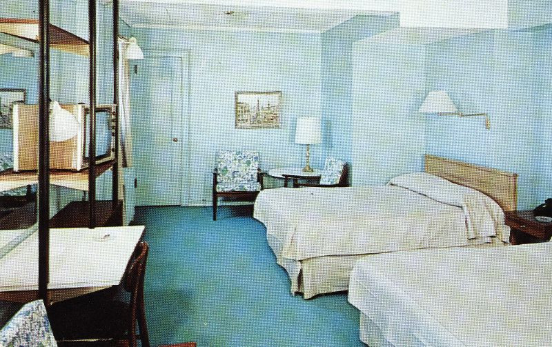 Khách sạn Baron Steuben ở Corning, New York. Ảnh: Vintag.