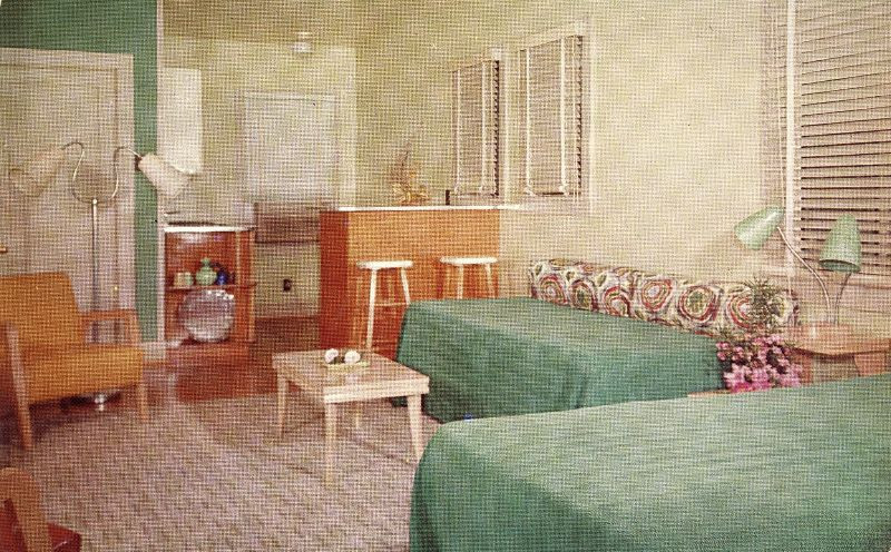 Nhà nghỉ Worth Motor, thành phố Biloxi, bang Mississippi. Ảnh: Vintag.