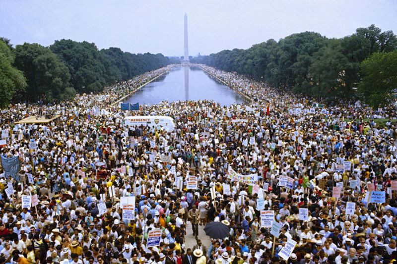 Những người đấu tranh vì quyền lợi người nghèo diễu hành ở Washington DC, thủ đô nước Mỹ trong Ngày Đoàn kết, 19/6/1968. Ảnh: The Atlantic.