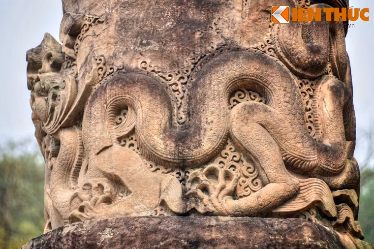 Toàn thân rồng có vẩy khép, uốn lượn nhịp nhàng, mềm mại. Chân rồng có 5 móng, cong và nhọn sắc như móng chim.