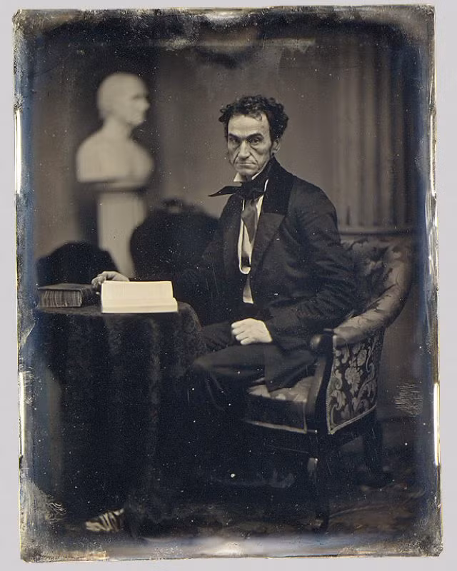 Chân dung luật sư - chính khách người Mỹ Rufus Choatee (1799-1859), được chụp vào khoảng năm 1850.