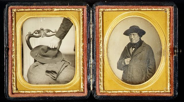 Chân dung ông Cornelius Conway Felton (1807-1862), Giáo sư chuyên ngành văn học Hy Lạp tại Đại học Harvard. Ảnh chụp đầu thập niên 1850.