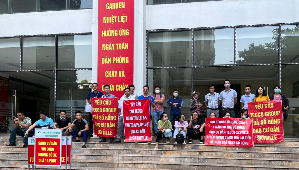 Chủ đầu tư Tecco Skyville không làm sổ đỏ, người dân có thể kiện Chu dau tu Tecco Skyville khong lam so do, nguoi dan co the kien