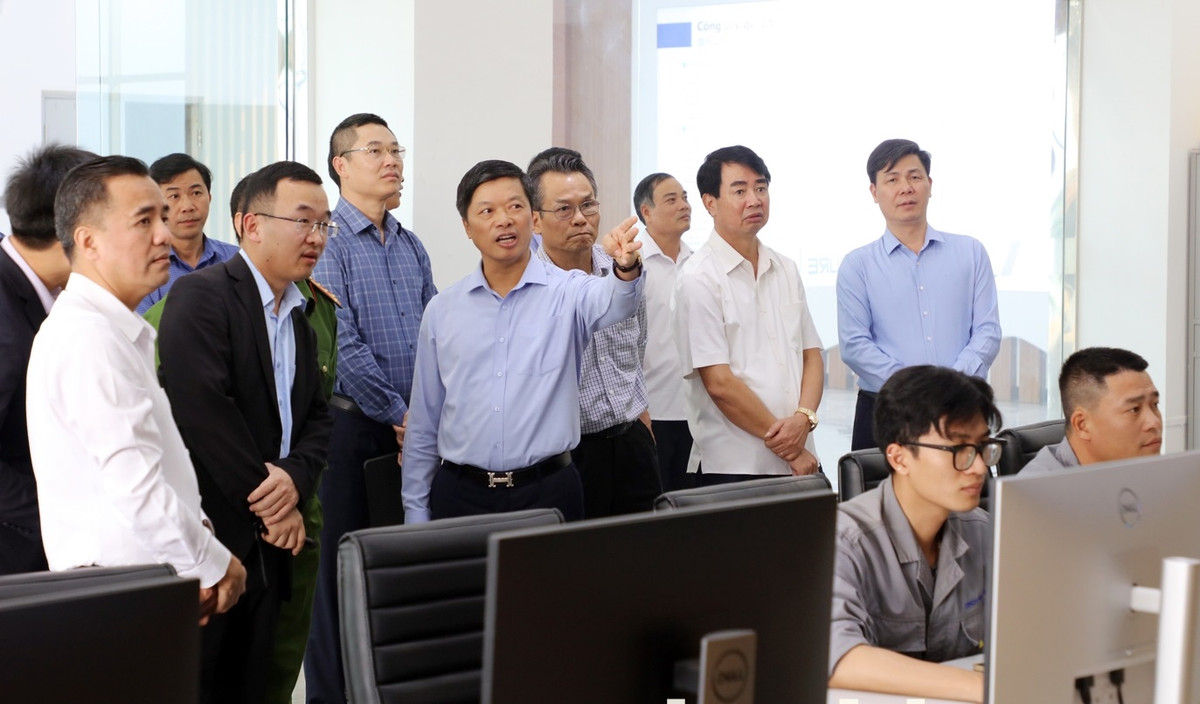 Bac Ninh: Kiem tra van hanh thu nghiem nha may dot rac phat dien hon 800 ty