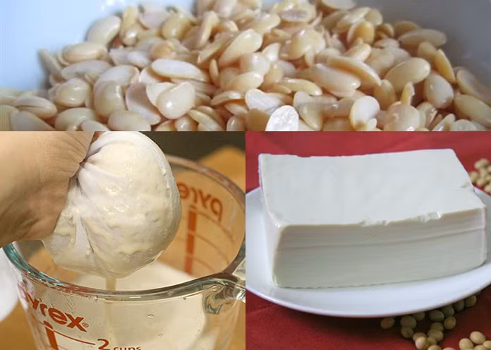 Cách lam dau phu non rát dẽ khong càn thach cao