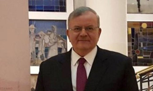 Theo trang web của Đại sứ quán Hy Lạp tại Brazil, ông Kyriakos, 59 tuổi, được bổ nhiệm làm Đại sứ Hy Lạp tại Brazil từ tháng 1/2016. Trước đó, ông làm Tổng lãnh sự Hy Lạp tại thành phố Rio de Janeiro trong khoảng thời gian 2001-2004. Ông cũng từng làm Đại sứ tại Libya. Ảnh: IB Times.