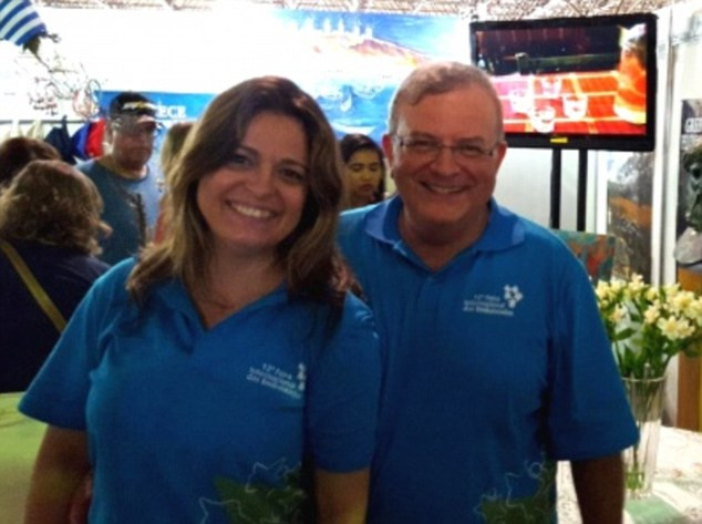 Ông Kyriakos Amiridis kết hôn với bà Oliveira, một công dân Brazil, năm 2004. Họ có một cô con gái. Ảnh: BCN.